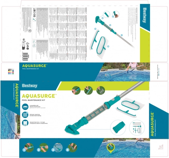 AquaSurge Medencekarbantartó Készlet