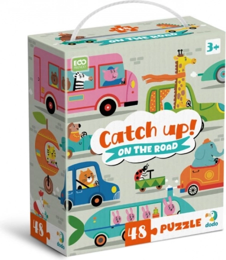 Puzzle Chyť meg őket: Az úton 48 darabos