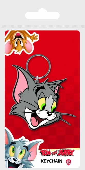 Tom és Jerry gumi kulcstartó