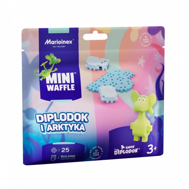 Mini Waffle diplodok és Arktisz játék szett