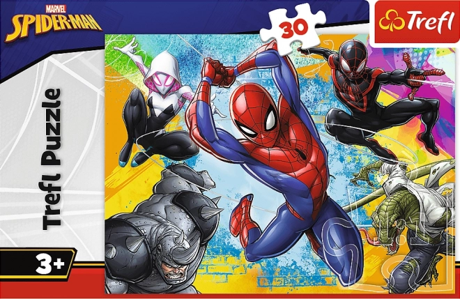 Trefl Puzzle Spiderman: Színes 30 darabos