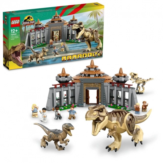 lego jurassic world látogatói központ: T-Rex és raptor támadás