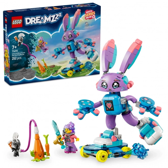 LEGO Dreamzzz Izzie és játékos Bunchu