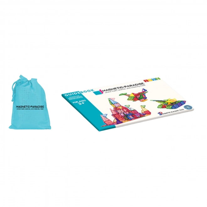 Woopie mágneses Montessori építő kockák 3D