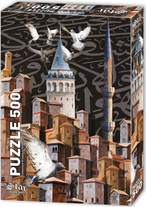 Galata Torony Bűvölete puzzle 500 darabos