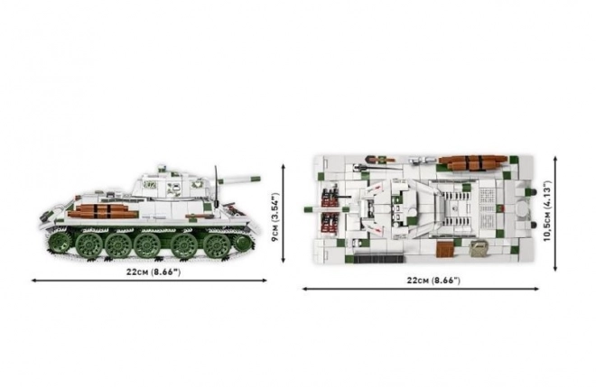 Cobi t-34 közepes tank építőkészlet