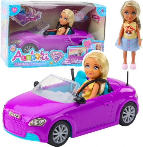 Mini baba Ankiki kabrió lila