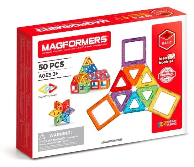 Magformers mágneses kocka készlet 50 darab