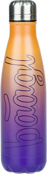 Sárga-lila termosz 500 ml