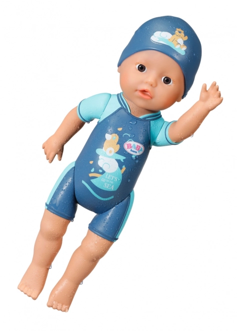 Baby born első úszó kisfiú baba 30 cm