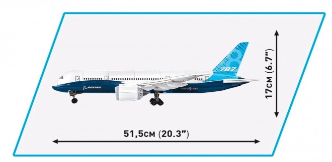 Cobi Boeing 787-8 Dreamliner modell