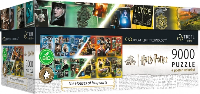 Harry Potter: Roxfort házak puzzle 9000 darab