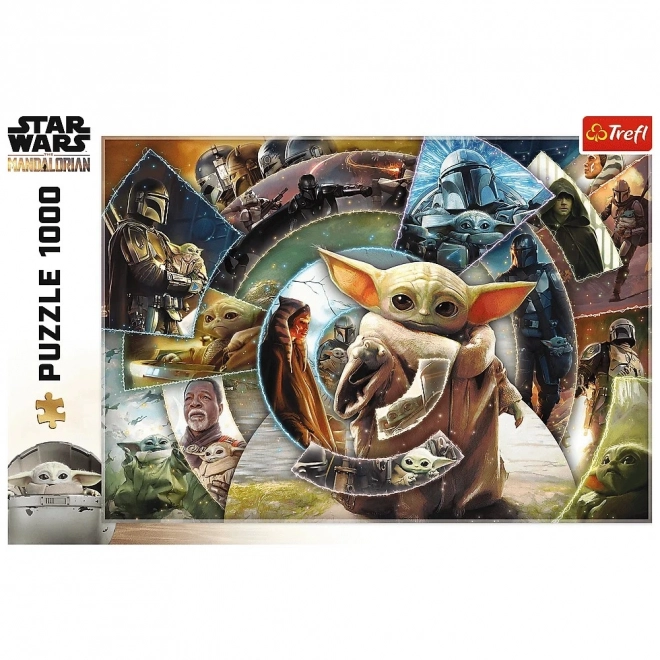 Star Wars puzzle Grogu utazása