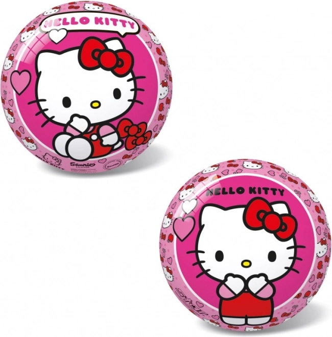 Hello Kitty rózsaszín labda 23 cm
