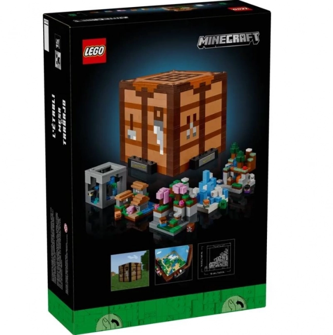 Lego Minecraft Építőasztal