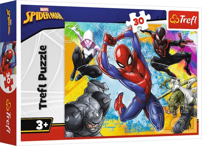 Trefl Puzzle Spiderman: Színes 30 darabos