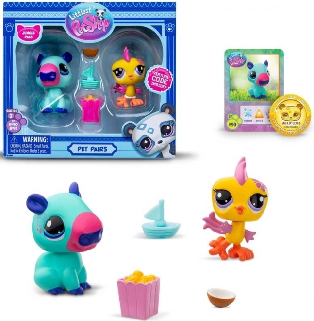 Littlest Pet Shop gyűjthető figurák dupla szett