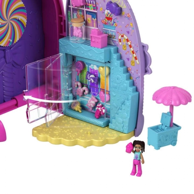 Polly Pocket megbízható maci játékszett szuper meglepetésekkel