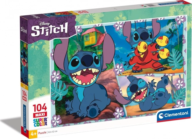 Clementoni puzzle Stitch maxi 104 darabos