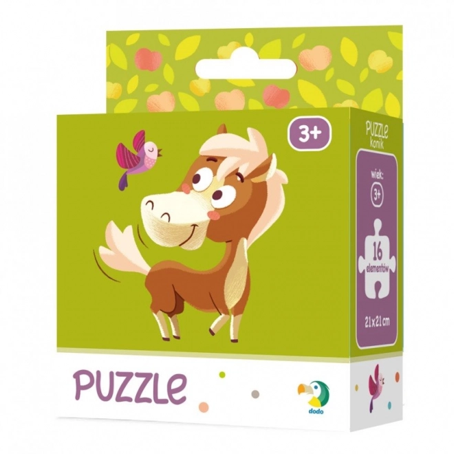 Dodo puzzle ló 16 darabos