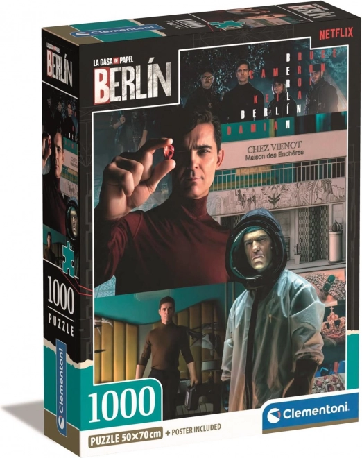 La Casa de Papel Berlin 1000 darabos puzzle