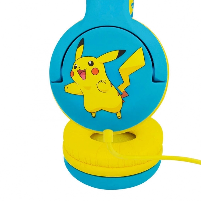 tekert fejhallgató gyermekeknek pokemon pikachu dizájnnal