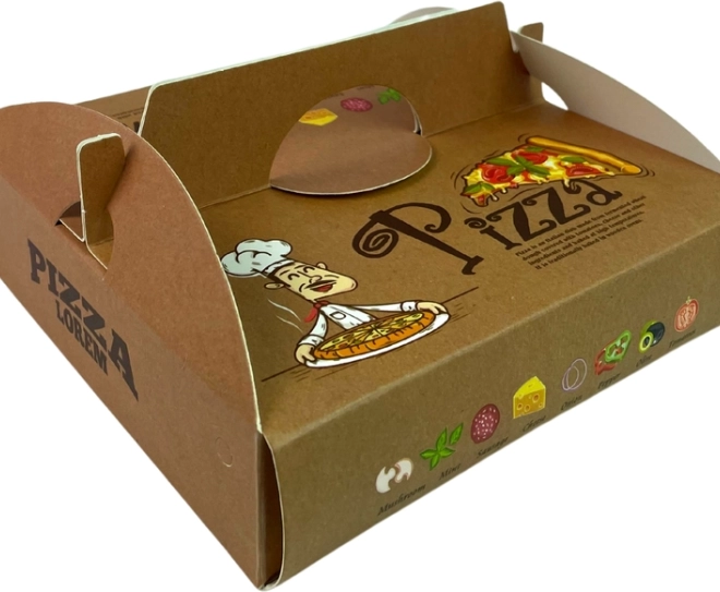 Pizzás doboz a még valósághűbb játékért