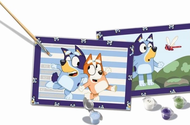 CreArt Bluey: Kutyás Vidámság - Kreatív Festőkészlet