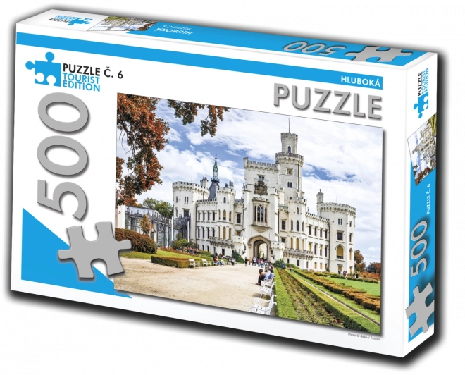 turista kiadású Hluboká puzzle 500 darabos