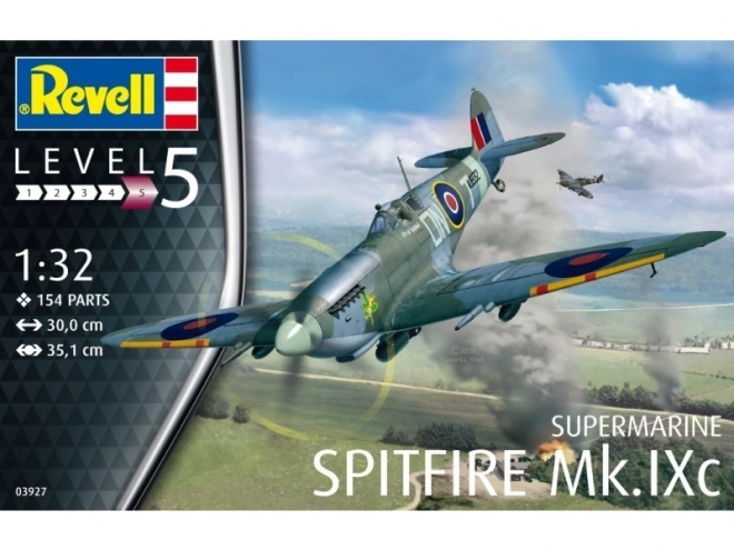 Spitfire Mk.IXC repülőgép modell készlet