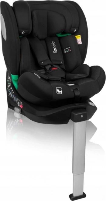 Lionelo gyermek autósülés Braam Air i-Size 40-150 cm fekete