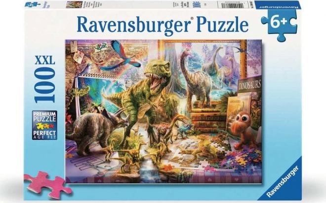 Dinoszauruszok életre kelnek XXL puzzle