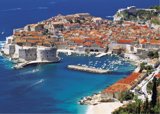 Dubrovnik, Horvátország puzzle 1000 darabos