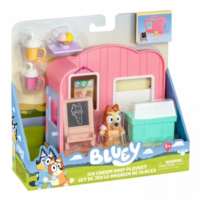 Bluey Fagylaltbolt Játékszett
