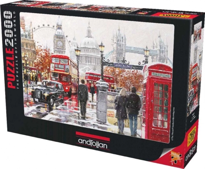 Londoni hólánc puzzle 2000 darabos