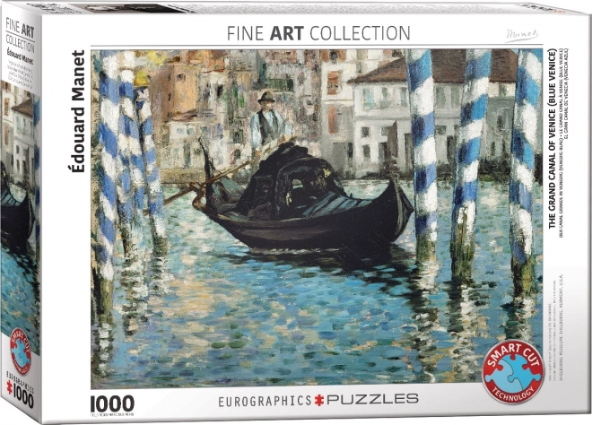 Eurographics puzzle Grand Canal Velencében 1000 darabos