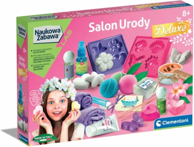 Clementoni Naukowa zabawa: Szépségszalon (lengyel verzió)