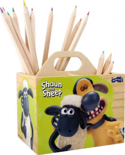 Small Foot Fa ceruzatartó Shaun a birka