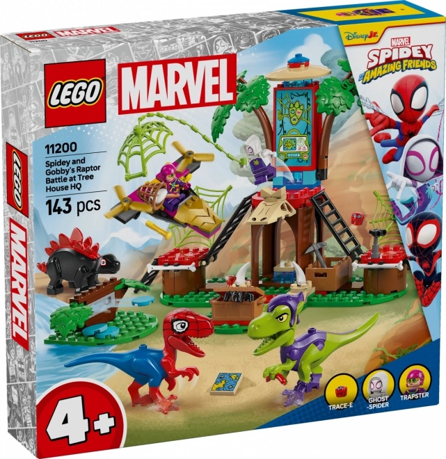 Spidey és Gobby csatája a famászó környékén LEGO Marvel készlet