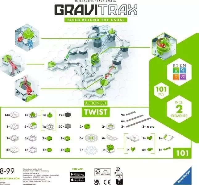 GraviTrax akció készlet Twist