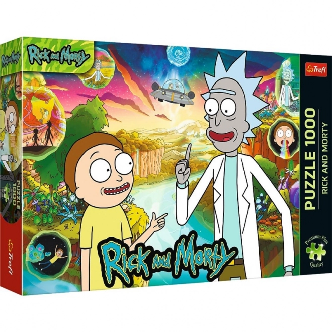 Rick és Morty puzzle 1000 darabos