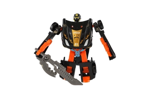 Transformer robot fekete 14cm