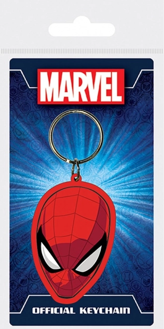 Gumírozott MARVEL Pókember kulcstartó