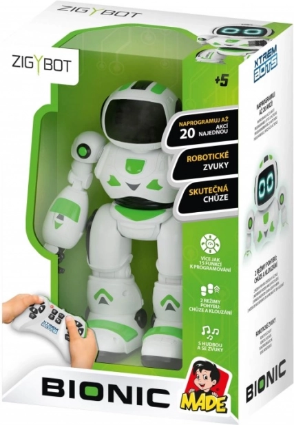 Interaktív Robot Zigybot Bionic