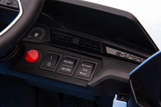 Audi E-Tron Akkumulátoros autó kék QLS-6688