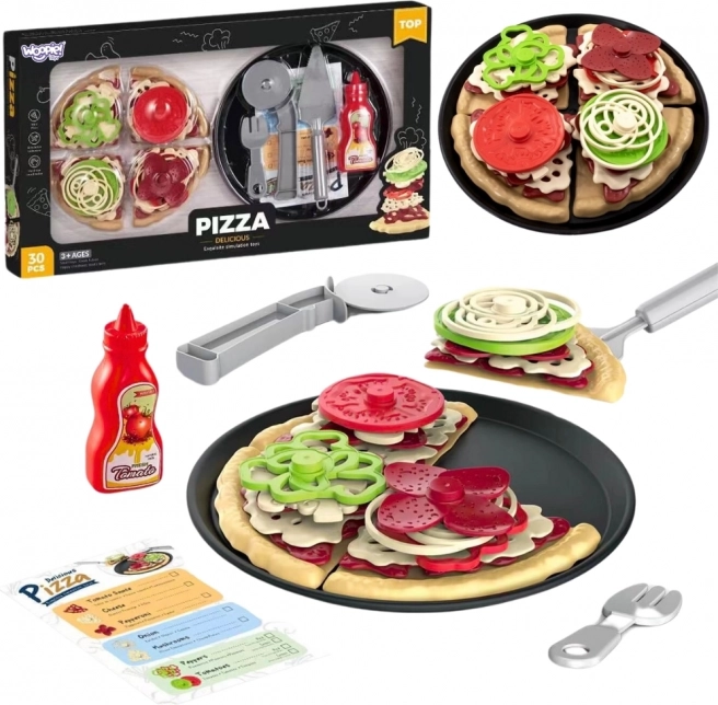 WOOPIE Pizza vágókészlet XL Étterem 30 db