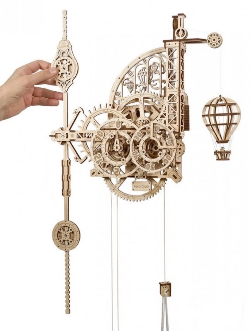 Ugears 3D óra puzzle inga mechanizmussal