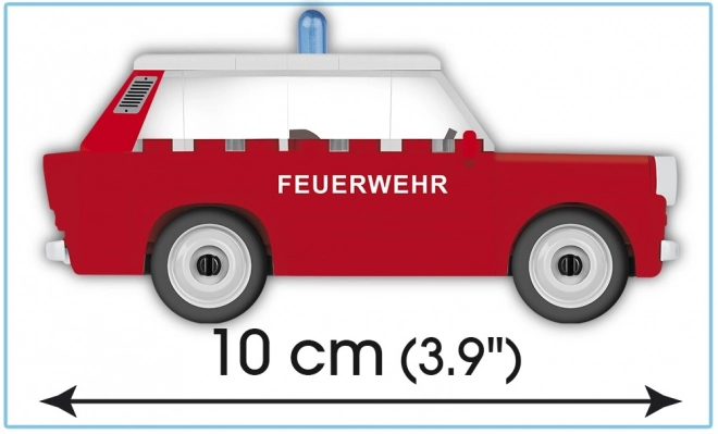 Trabant 601 Universal tűzoltóautó építőkészlet