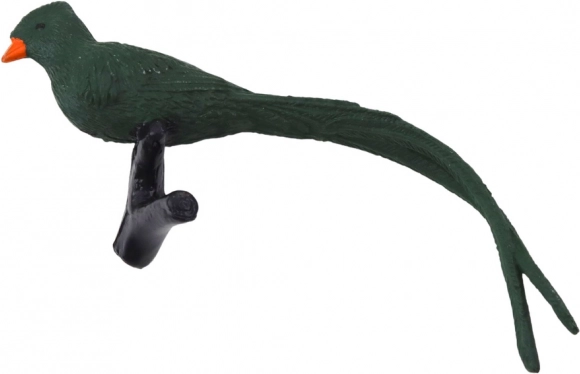 Exotikus madarak hibiszkusz sárga mini figura készlet 4-11 cm 6 db