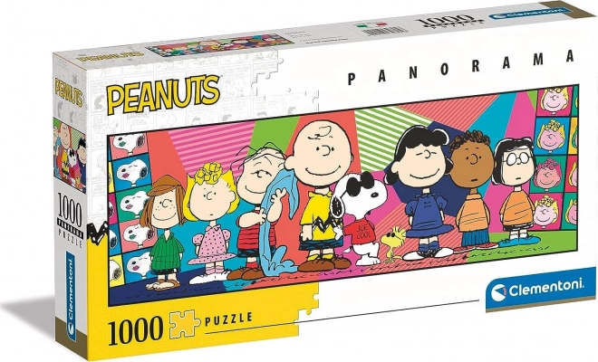 Peanuts 1000 darabos panoráma puzzle